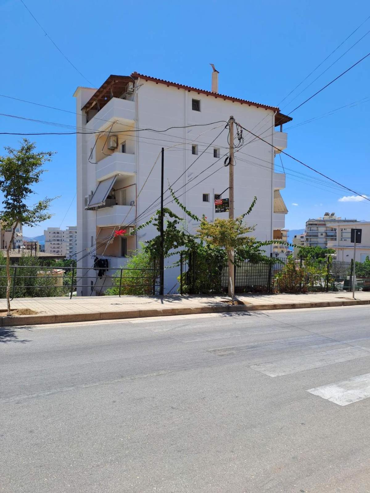 Achilles Apartments Sarandë Exterior foto